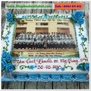 Bánh Sinh Nhật In Hình Ảnh - H602